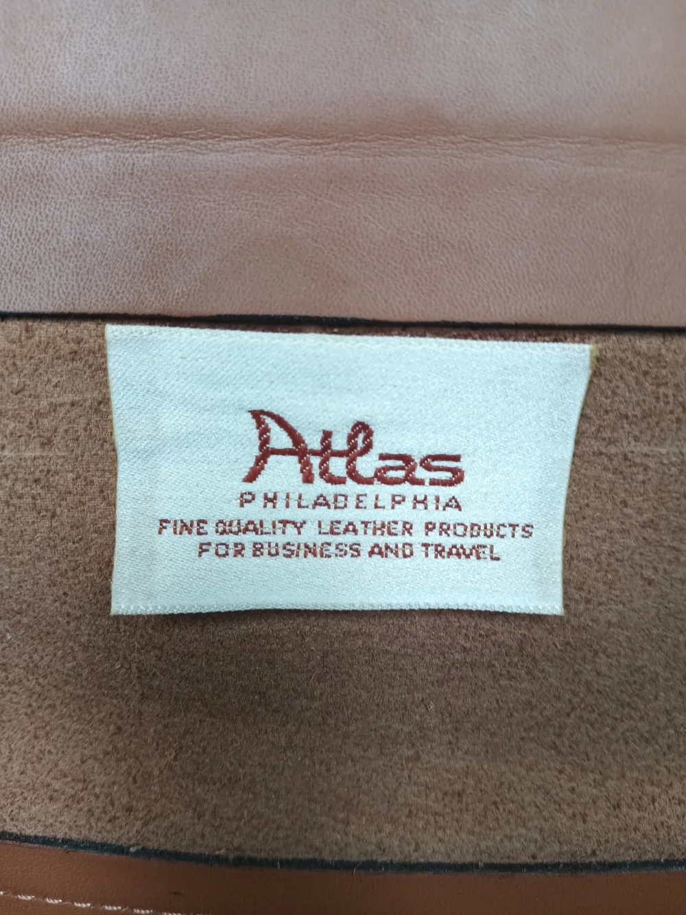 Atlas Philadelphia Leather Portfolio